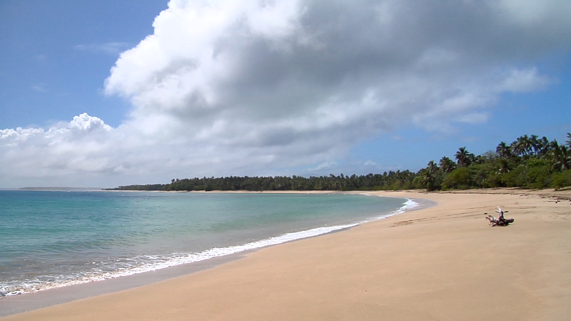 Perfect beach and bay, oeleva, HD, UP15875